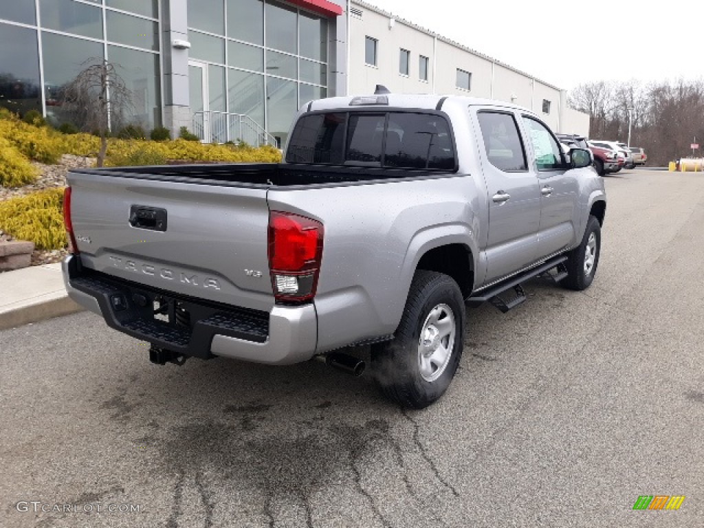 2020 Tacoma SR Double Cab 4x4 - Silver Sky Metallic / Cement photo #47