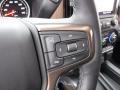Jet Black/­Umber Steering Wheel Photo for 2020 Chevrolet Silverado 1500 #137621079