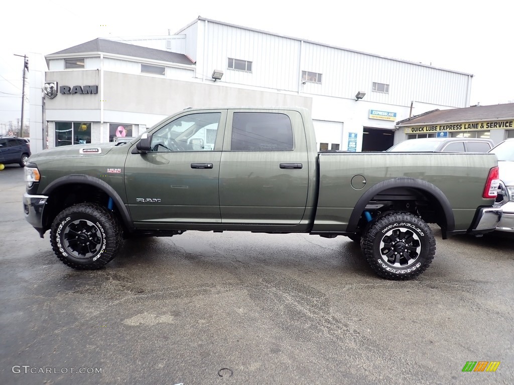 Olive Green Pearl 2020 Ram 2500 Power Wagon Crew Cab 4x4 Exterior Photo #137627409