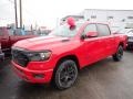 2020 Flame Red Ram 1500 Big Horn Night Edition Crew Cab 4x4  photo #1