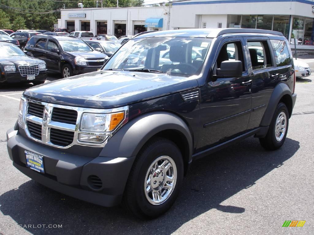 2008 Nitro SXT 4x4 - Modern Blue Pearl / Dark Slate Gray photo #1