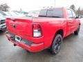 2020 Flame Red Ram 1500 Big Horn Night Edition Crew Cab 4x4  photo #6