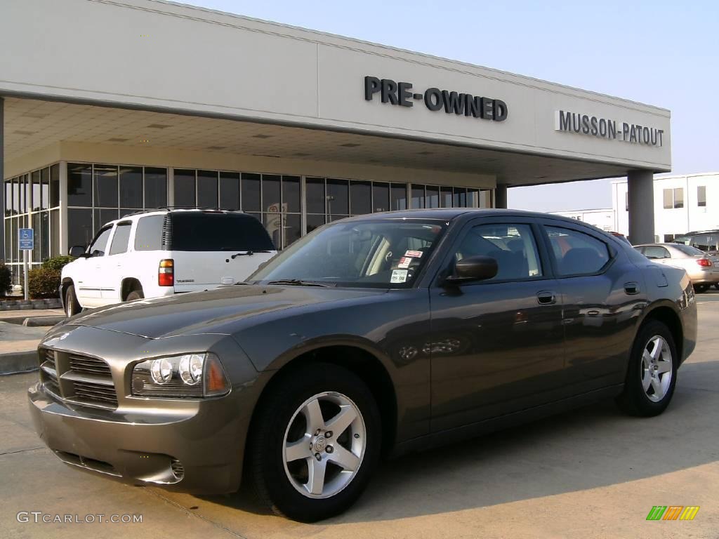 Dark Titanium Metallic Dodge Charger