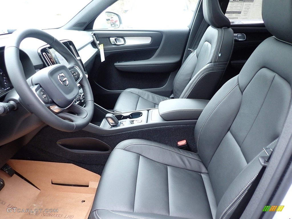 Charcoal Interior 2020 Volvo XC40 T5 Momentum AWD Photo #137634305