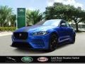 Velocity Blue Ultra Metallic 2019 Jaguar XE SV Project 8