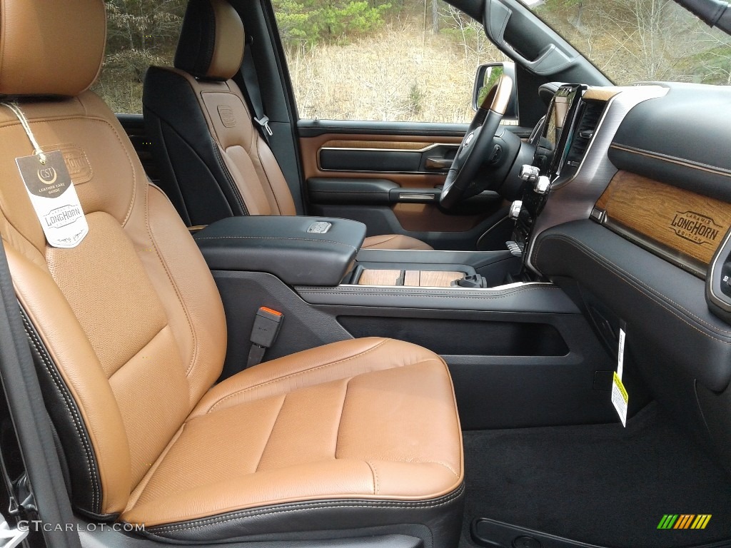 2020 Ram 1500 Longhorn Crew Cab 4x4 Front Seat Photo #137637443