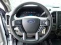 2020 Ford F550 Super Duty Earth Gray Interior Steering Wheel Photo