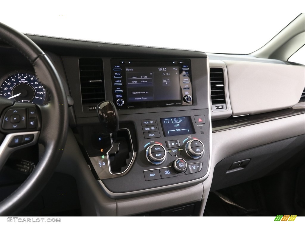 2020 Sienna XLE - Celestial Silver Metallic / Ash photo #9