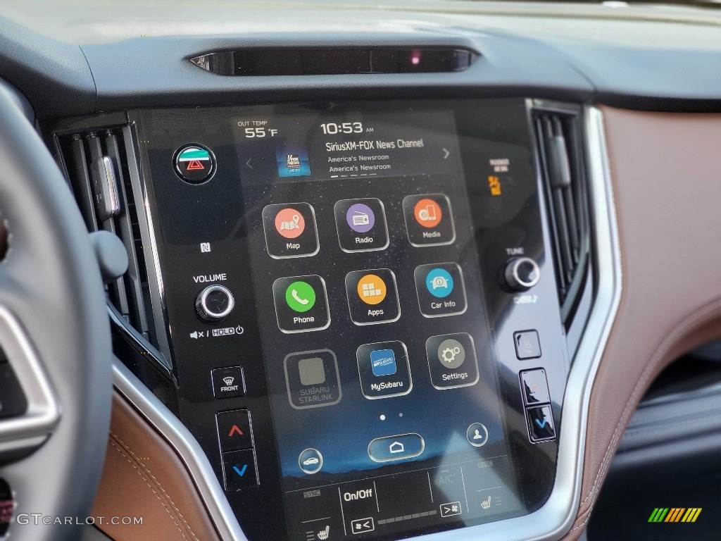 2020 Outback 2.5i Touring - Autumn Green Metallic / Java Brown photo #10