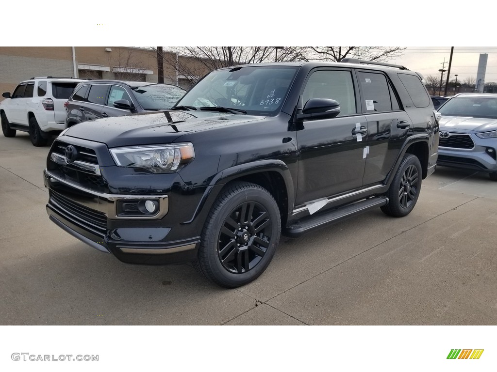 2020 4Runner Nightshade Edition 4x4 - Midnight Black Metallic / Black photo #1