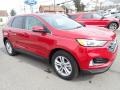 2020 Rapid Red Metallic Ford Edge SEL AWD  photo #8
