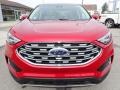 2020 Rapid Red Metallic Ford Edge SEL AWD  photo #9