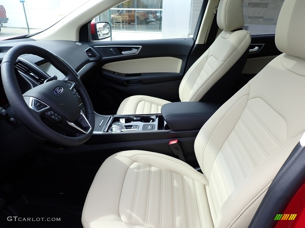 2020 Edge SEL AWD - Rapid Red Metallic / Dune photo #10