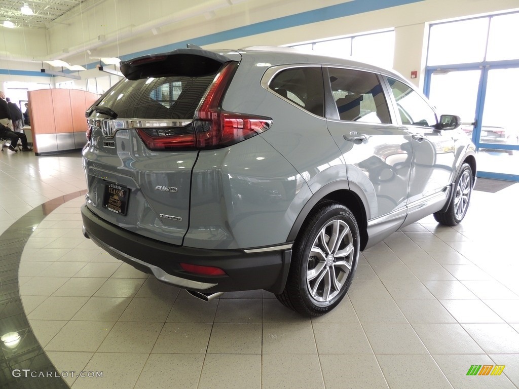 2020 CR-V Touring AWD - Sonic Gray Pearl / Black photo #5