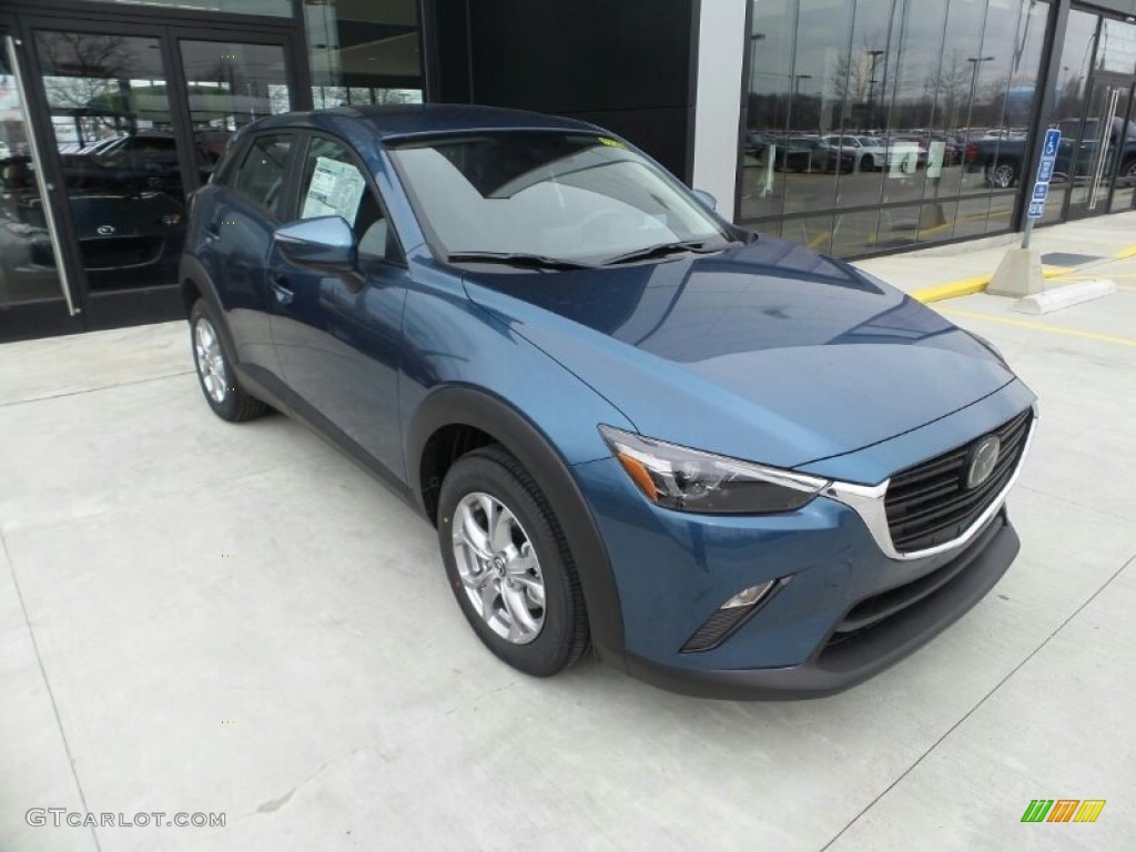 2020 CX-3 Sport AWD - Eternal Blue Mica / Black photo #1