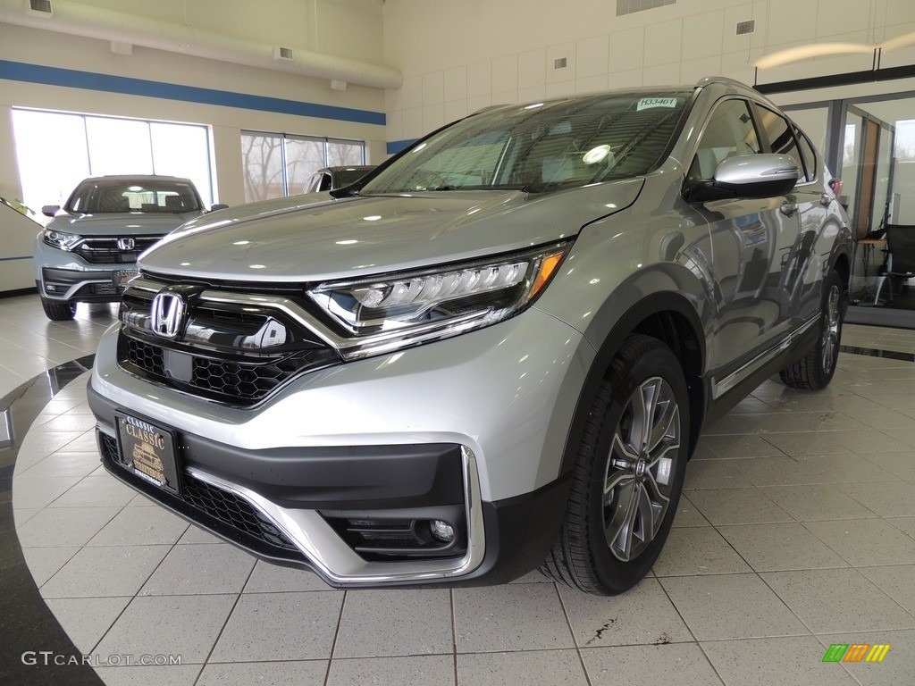 2020 CR-V Touring AWD - Lunar Silver Metallic / Gray photo #1