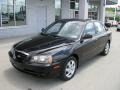 2006 Ebony Black Hyundai Elantra GLS Sedan  photo #2
