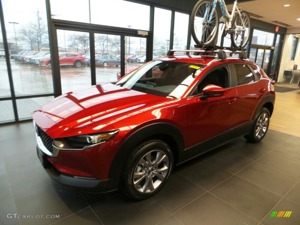 2020 CX-30 Preferred AWD - Soul Red Crystal Metallic / Black photo #3