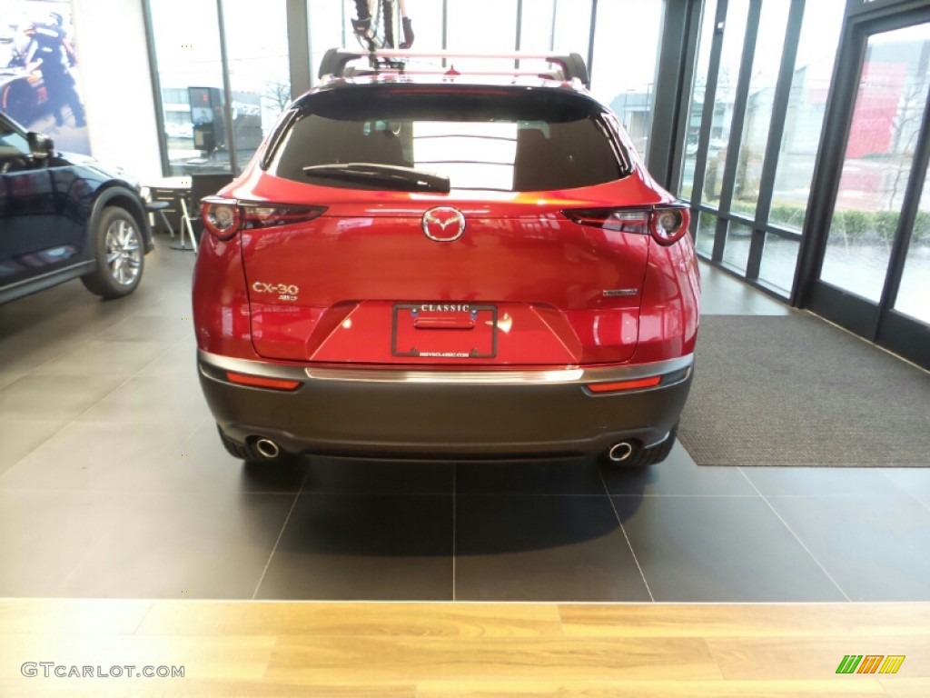 2020 CX-30 Preferred AWD - Soul Red Crystal Metallic / Black photo #4