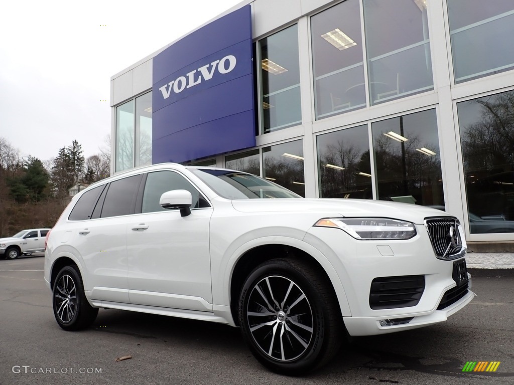 Crystal White Metallic 2020 Volvo XC90 T6 AWD Momentum Exterior Photo #137646698