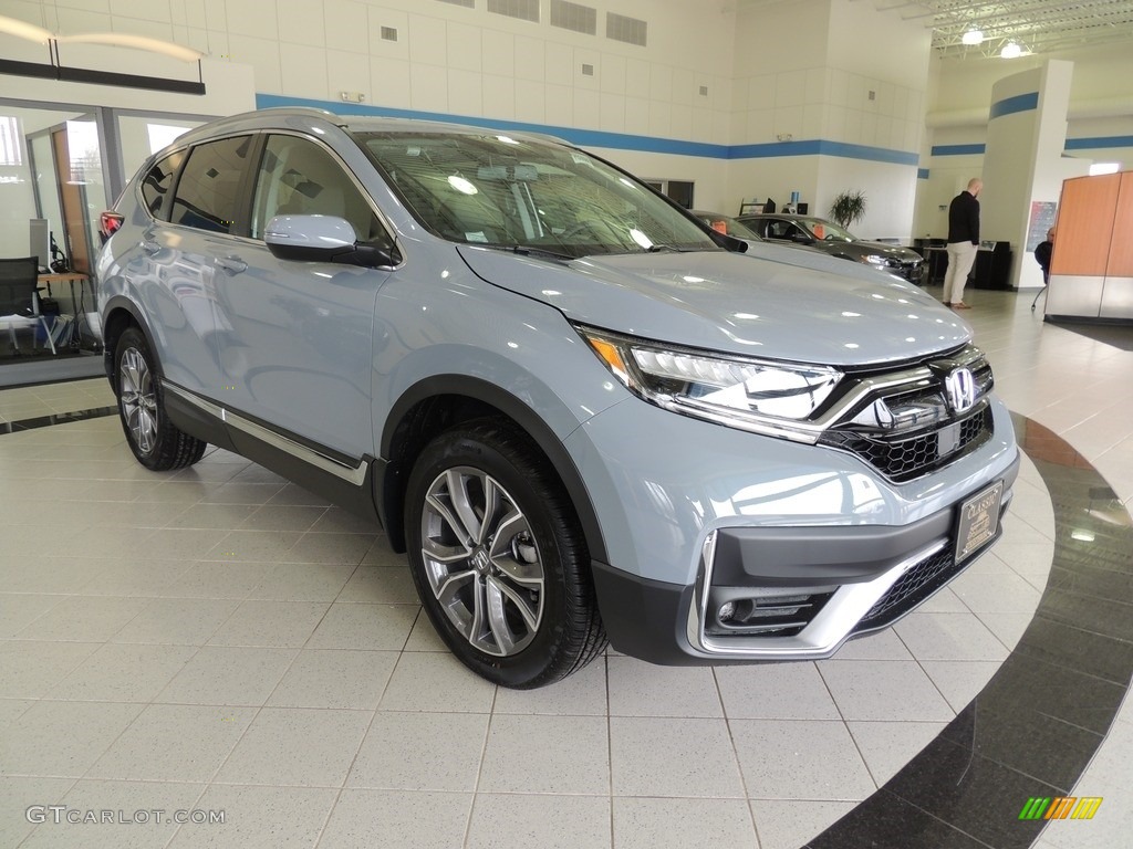 2020 CR-V Touring AWD - Sonic Gray Pearl / Black photo #3