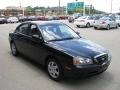2006 Ebony Black Hyundai Elantra GLS Sedan  photo #8