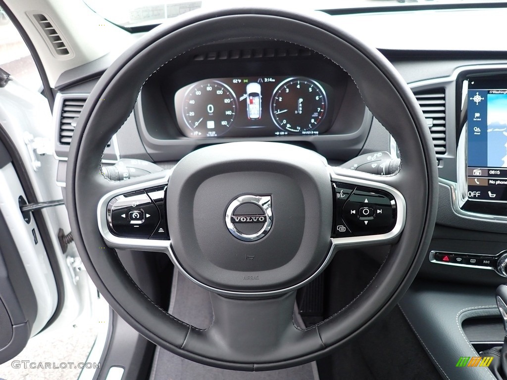 2020 Volvo XC90 T6 AWD Momentum Steering Wheel Photos
