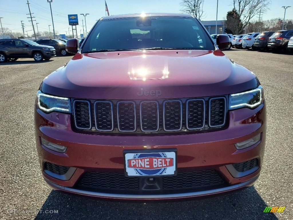 2020 Grand Cherokee High Altitude 4x4 - Velvet Red Pearl / Black photo #2