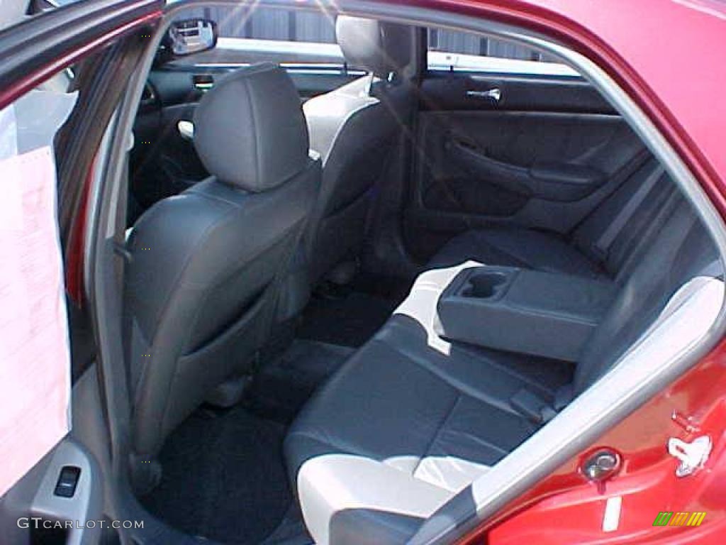 2006 Accord EX-L V6 Sedan - Redondo Red Pearl / Gray photo #8