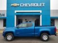 2020 Kinetic Blue Metallic Chevrolet Colorado WT Extended Cab  photo #1