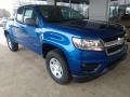 2020 Kinetic Blue Metallic Chevrolet Colorado WT Extended Cab  photo #2