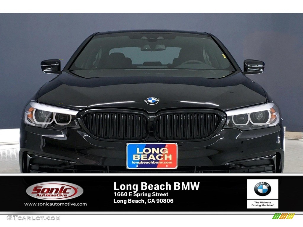 2020 5 Series 530i Sedan - Jet Black / Black photo #2