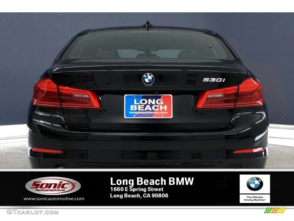 2020 5 Series 530i Sedan - Jet Black / Black photo #4