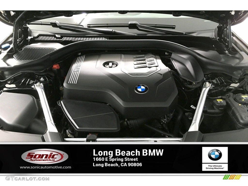 2020 5 Series 530i Sedan - Jet Black / Black photo #10