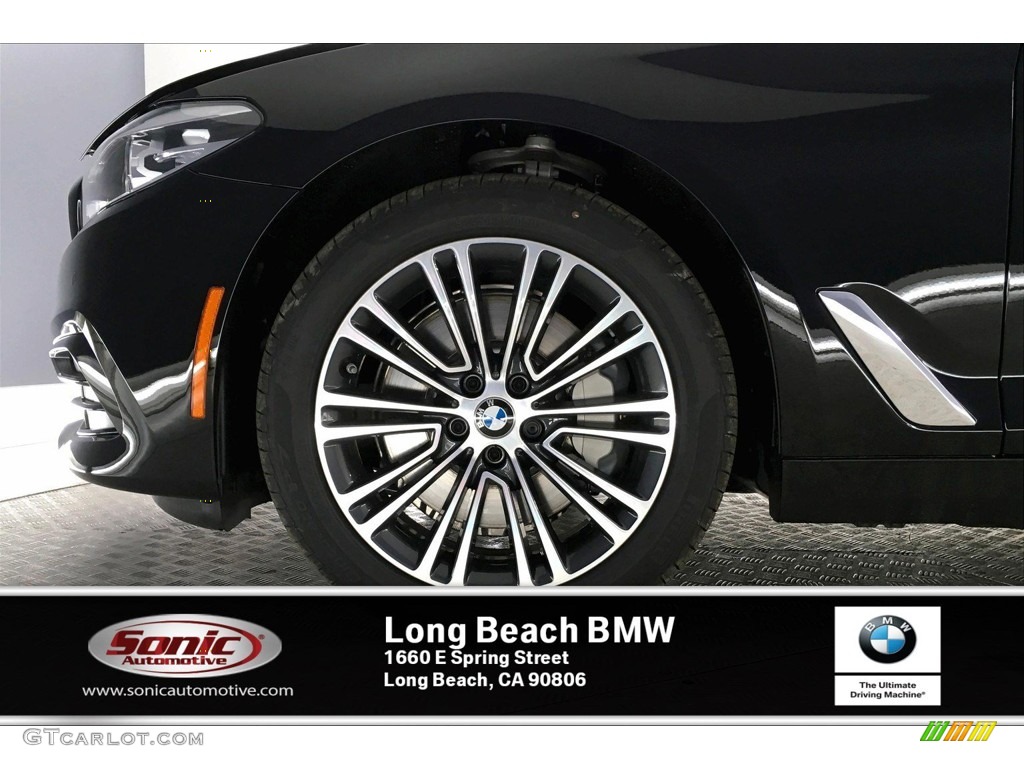 2020 5 Series 530i Sedan - Jet Black / Black photo #11