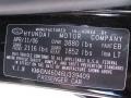 2006 Ebony Black Hyundai Elantra GLS Sedan  photo #19
