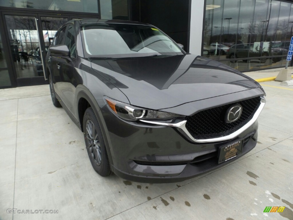 2020 CX-5 Touring AWD - Machine Gray Metallic / Black photo #1