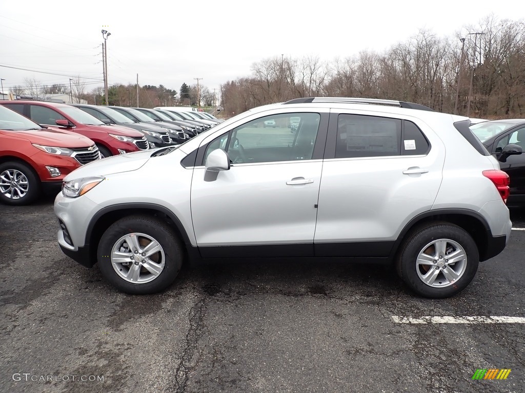 Silver Ice Metallic 2020 Chevrolet Trax LT AWD Exterior Photo #137652780