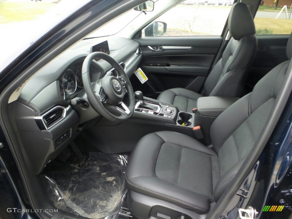 2020 CX-5 Touring AWD - Deep Crystal Blue Mica / Black photo #6
