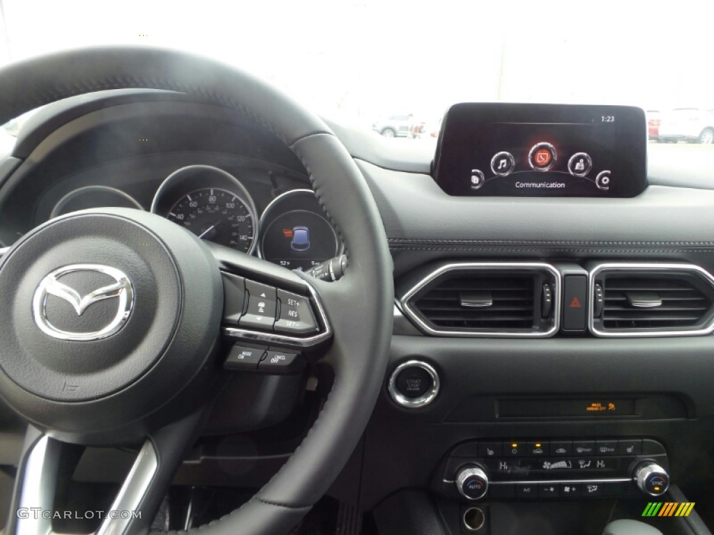 2020 CX-5 Touring AWD - Deep Crystal Blue Mica / Black photo #7