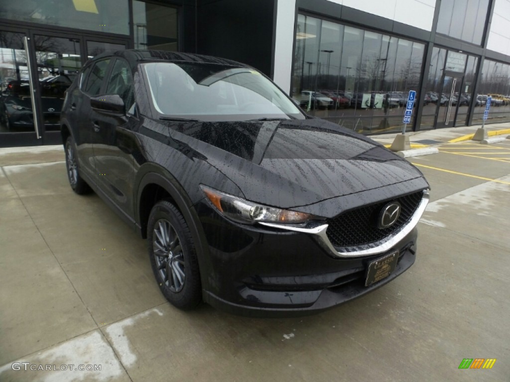 2020 CX-5 Sport AWD - Jet Black Mica / Black photo #1