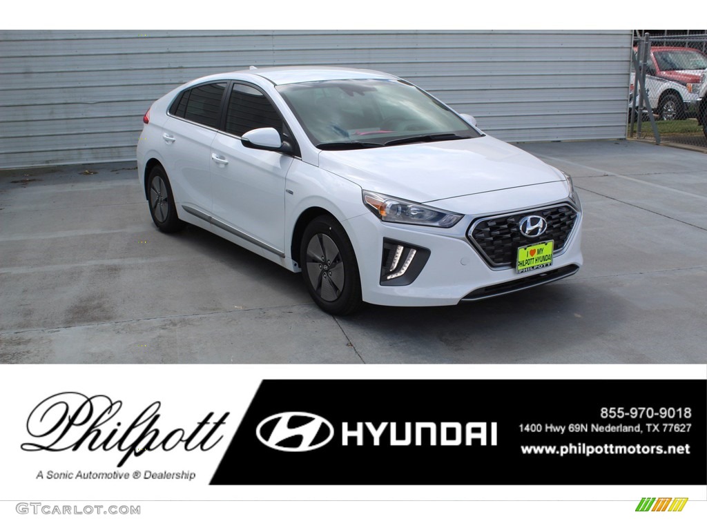 Ceramic White Hyundai Ioniq Hybrid