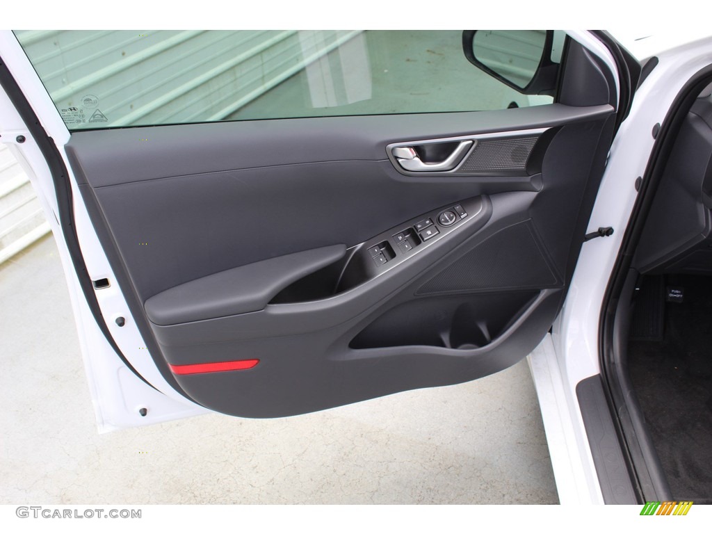 2020 Hyundai Ioniq Hybrid SE Black Door Panel Photo #137654072