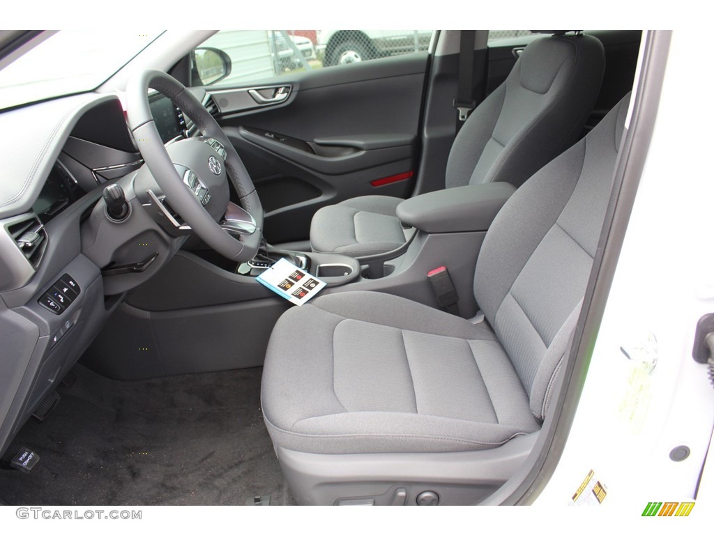 Black Interior 2020 Hyundai Ioniq Hybrid SE Photo #137654097