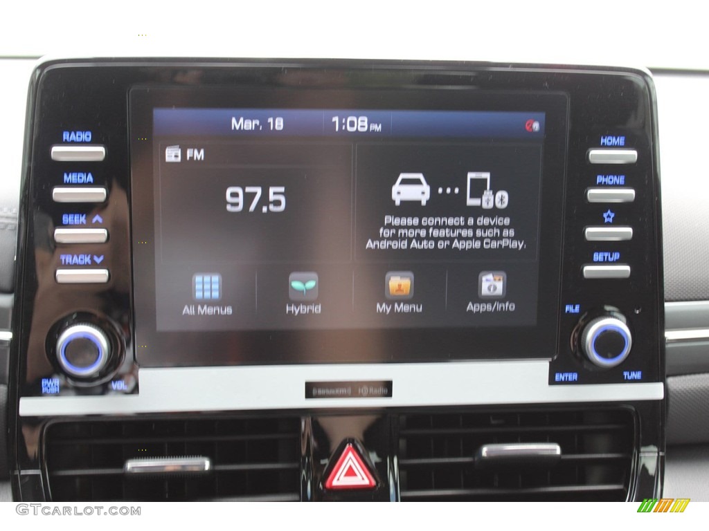 2020 Hyundai Ioniq Hybrid SE Controls Photo #137654220