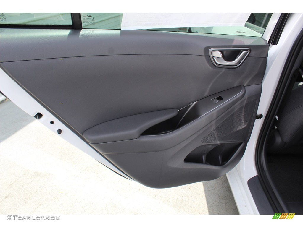 2020 Hyundai Ioniq Hybrid SE Black Door Panel Photo #137654323