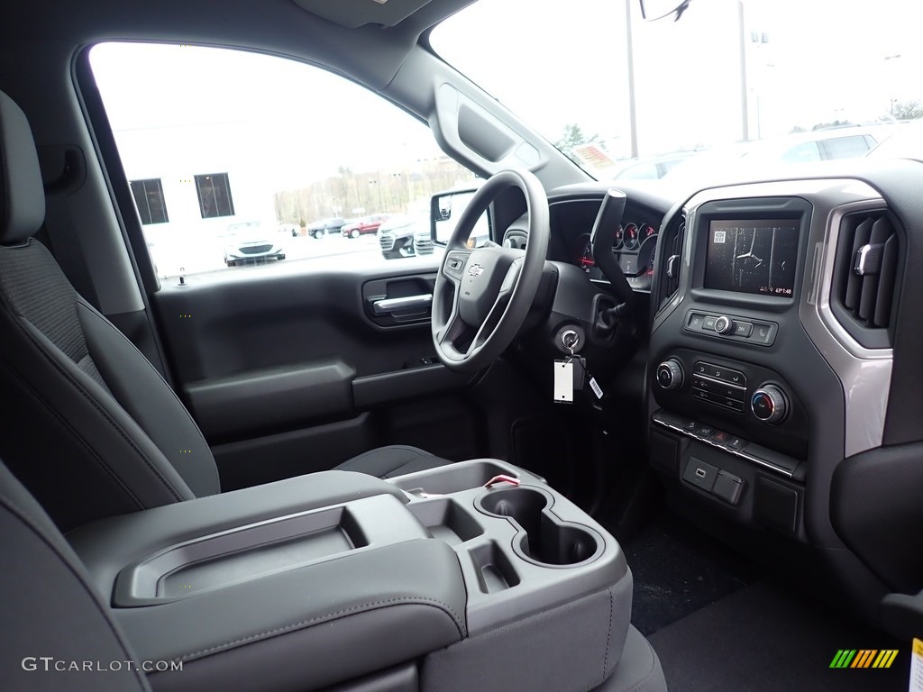 2020 Silverado 1500 Custom Trail Boss Double Cab 4x4 - Satin Steel Metallic / Jet Black photo #11