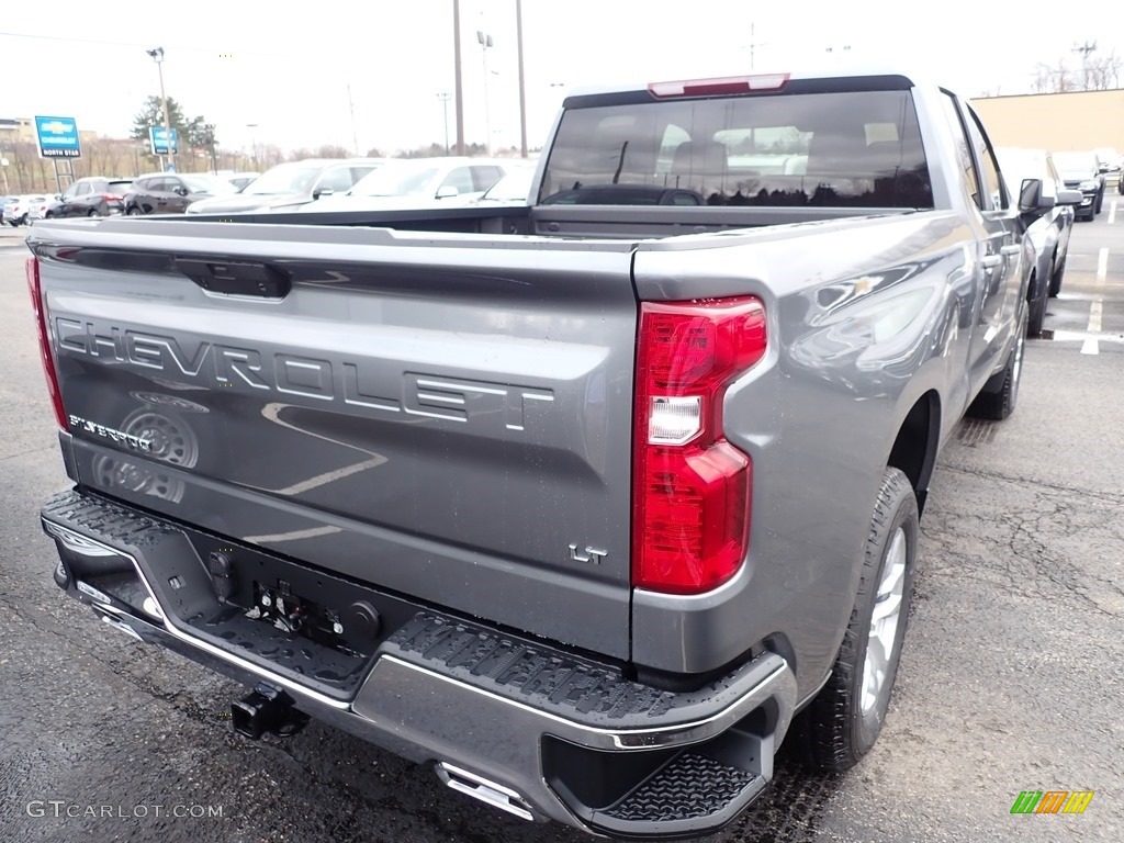 2020 Silverado 1500 LT Z71 Double Cab 4x4 - Satin Steel Metallic / Jet Black photo #5