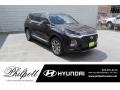 2020 Twilight Black Hyundai Santa Fe SEL  photo #1