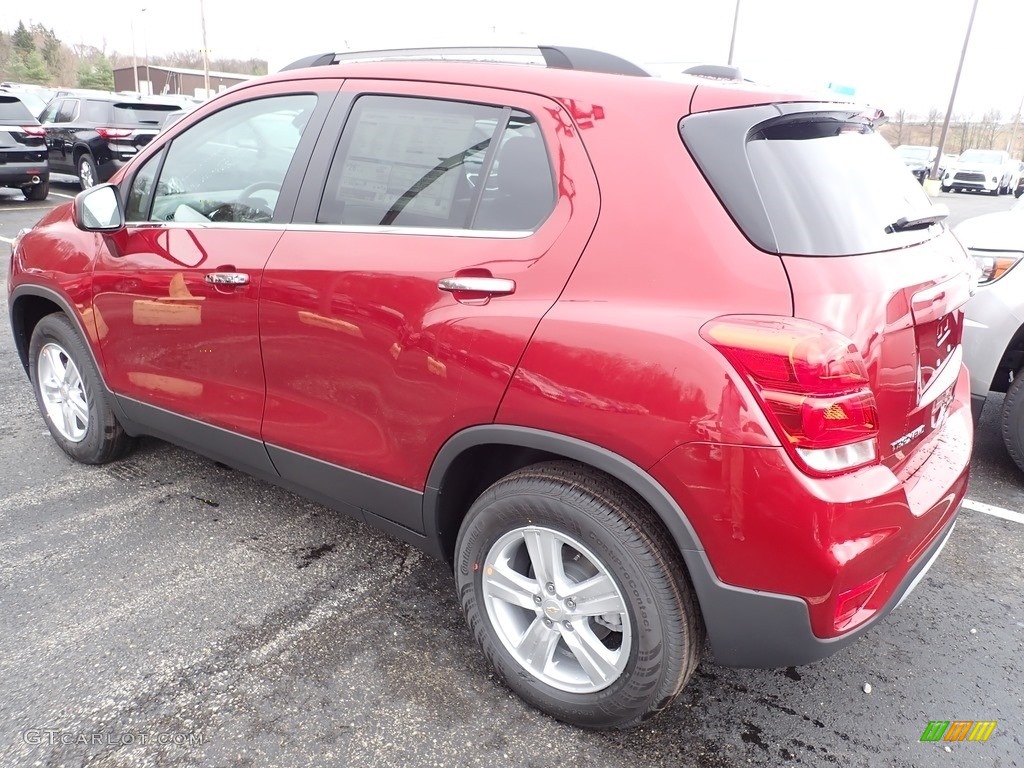 2020 Trax LT AWD - Cajun Red Tintcoat / Jet Black photo #3